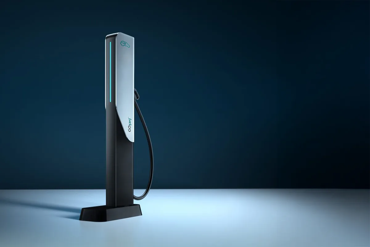 GOşarj elektrikli araç şarj ünitesi tasarım detayı